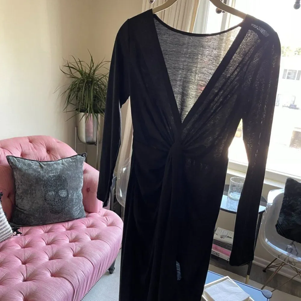 High Slit Twist From Maxi Dress